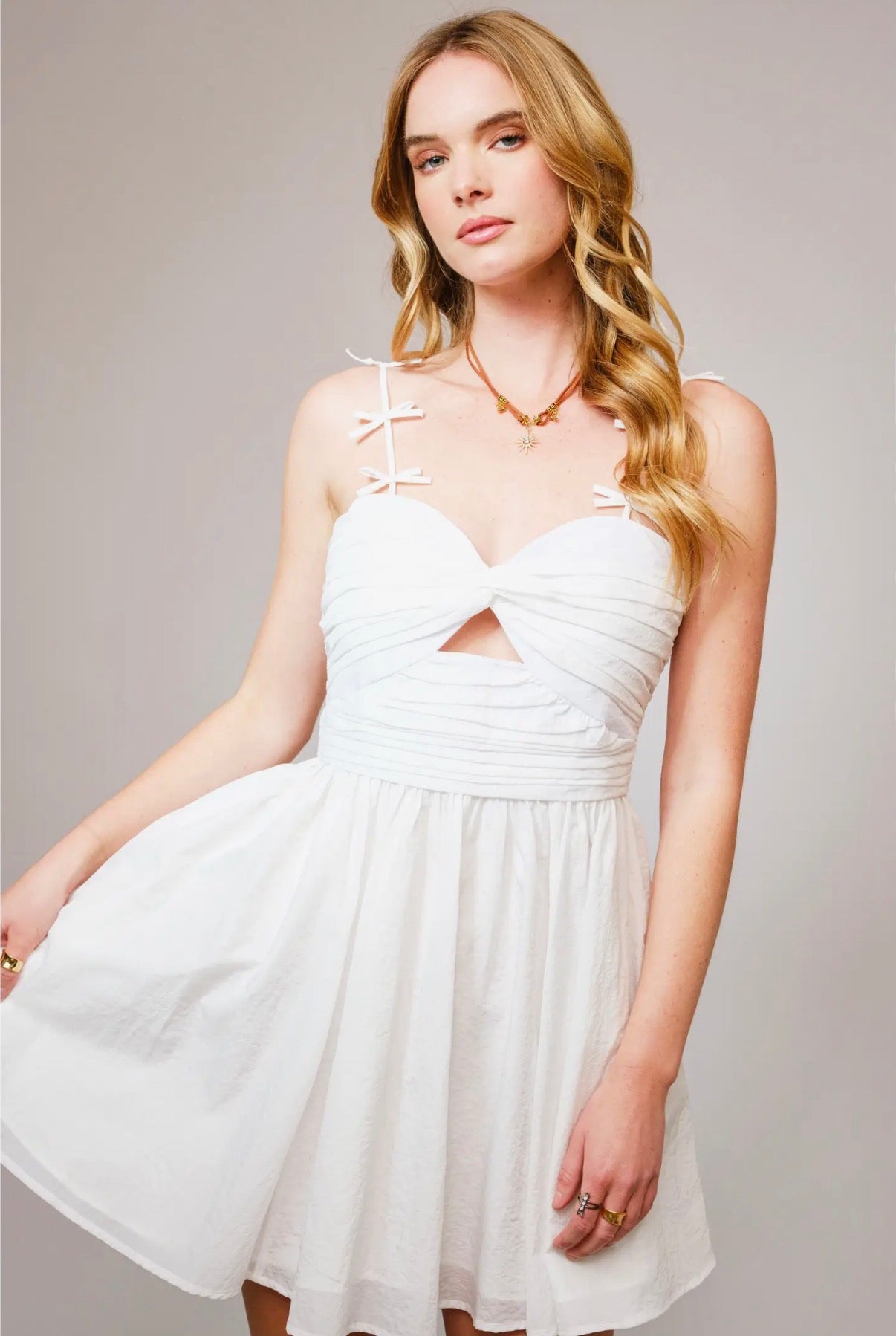 Evelyn Mini Dress￼