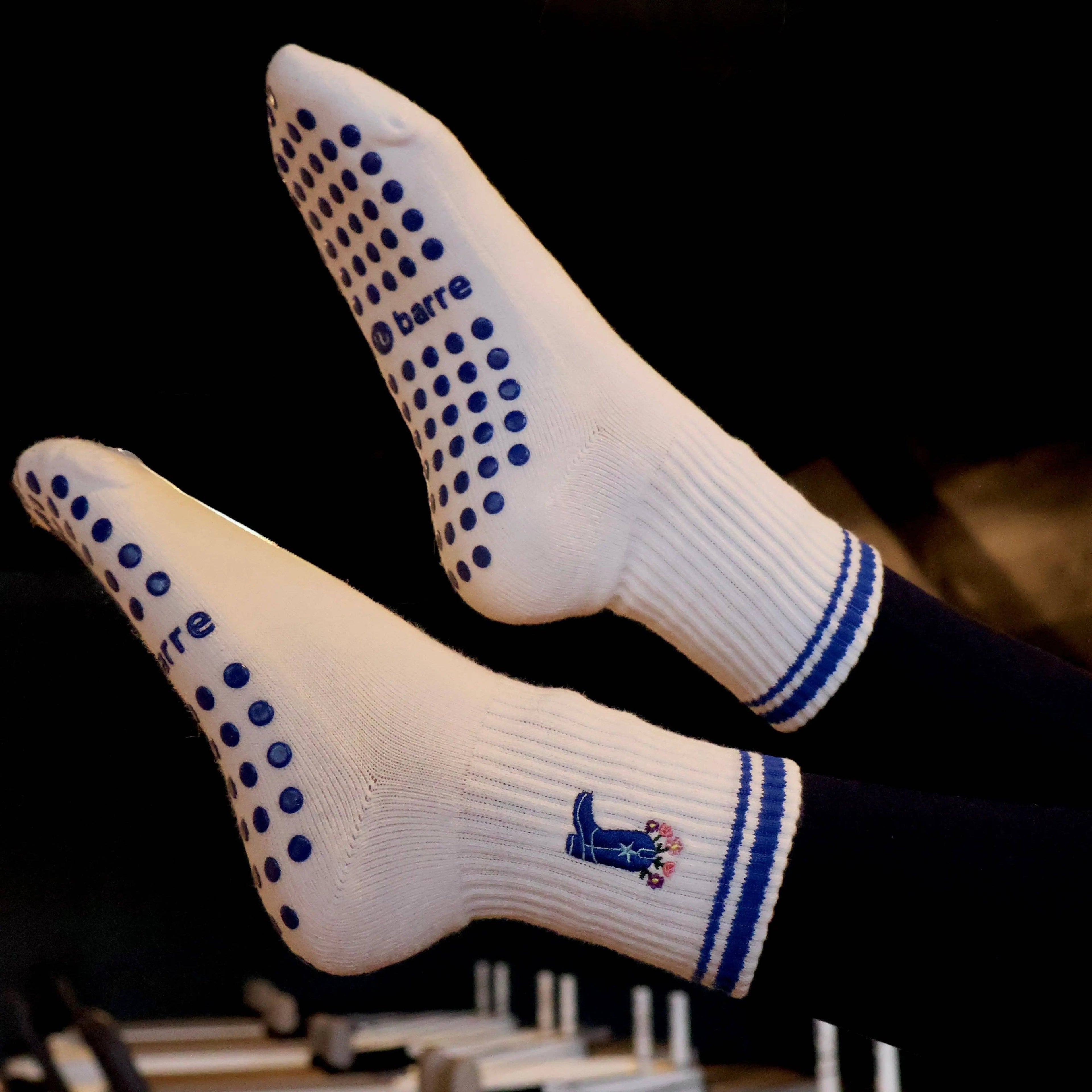 Boots & Bloom Grip Socks