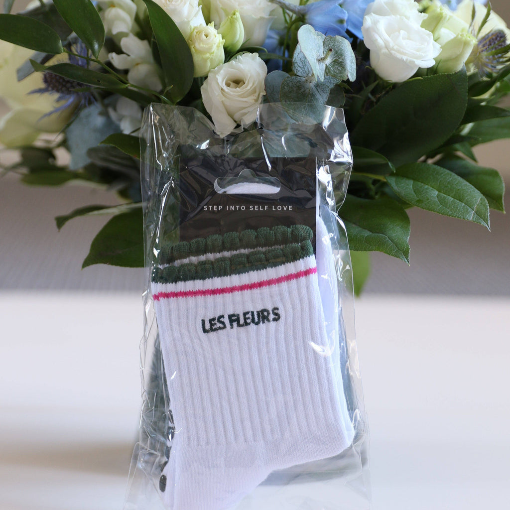 Les Fleurs Grip Socks