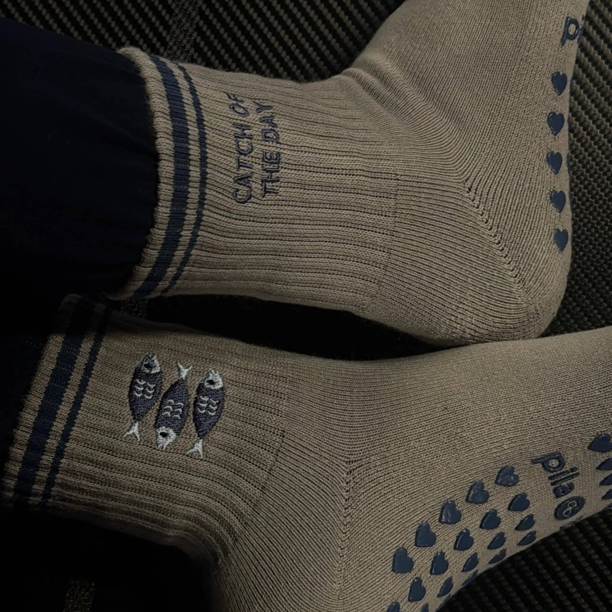 Catch of the Day Grip Socks