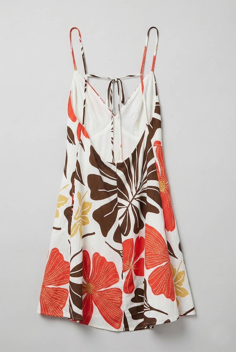 Printed Sleeveless Mini Dress