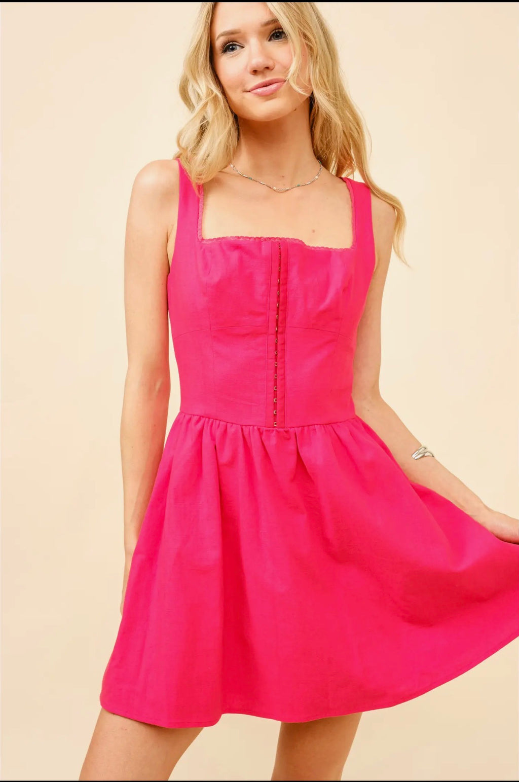 Bustier Corset Mini Dress