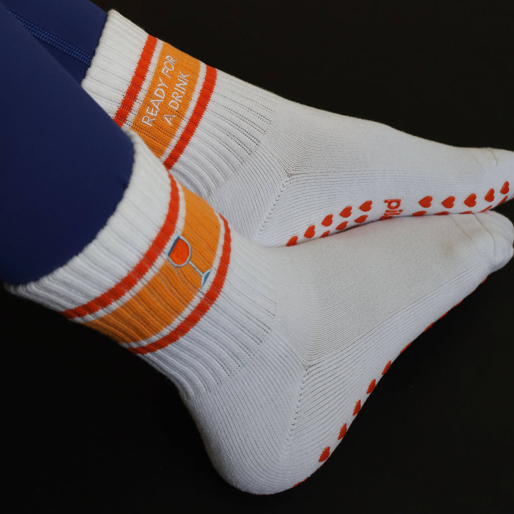 Ready for a Drink Grip Socks