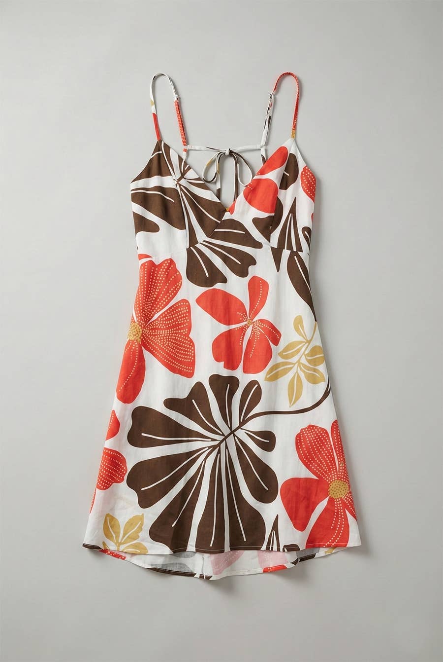 Printed Sleeveless Mini Dress