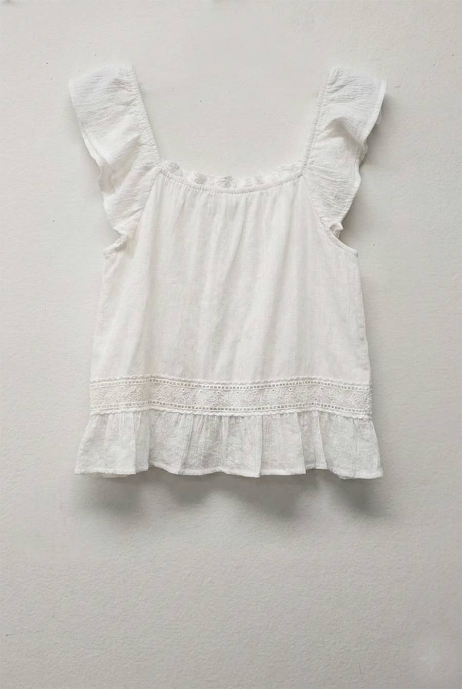 Ruffle Sleeve Top