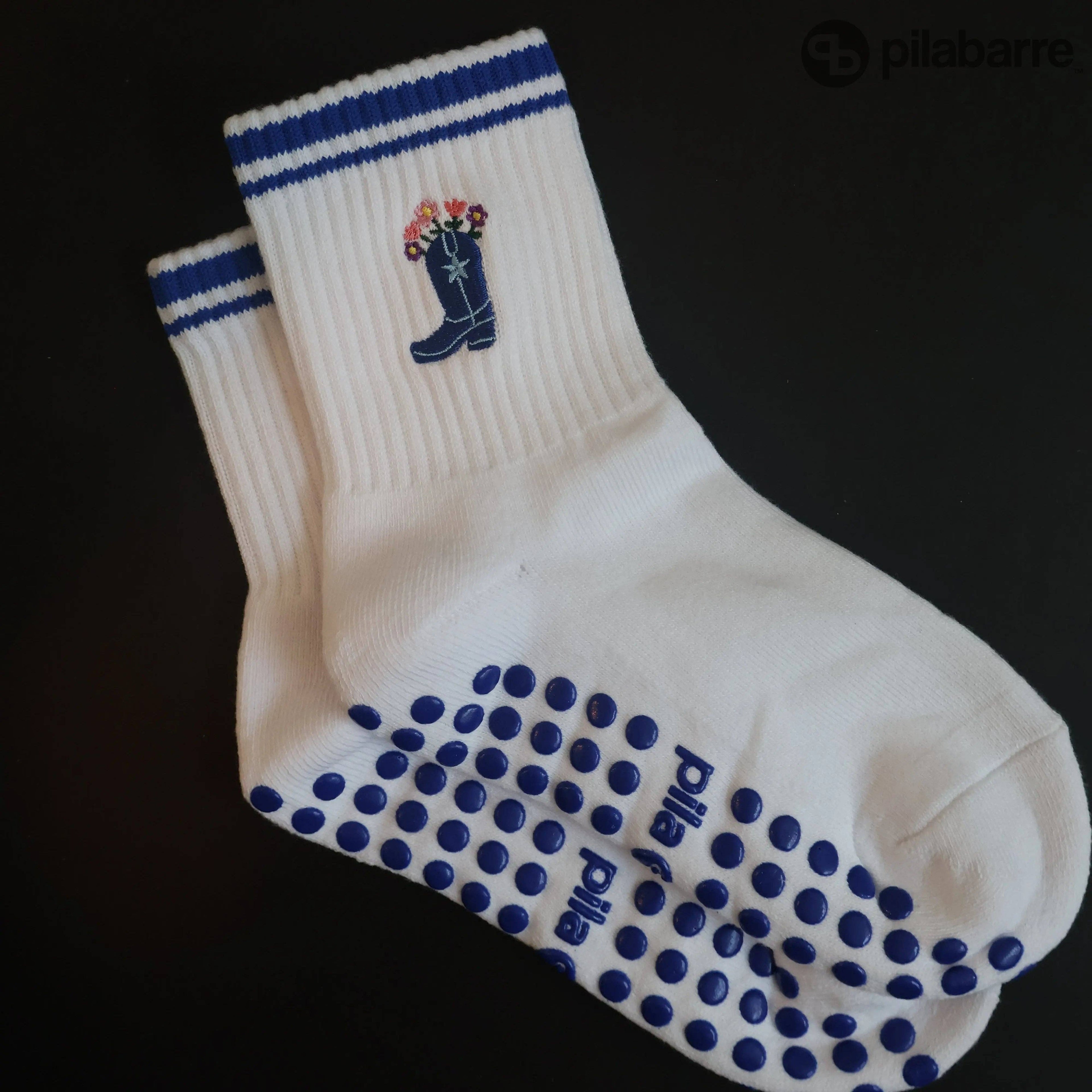 Boots & Bloom Grip Socks